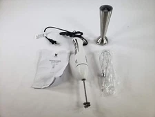 UTALENT Immersion Hand Blender 3-in-1 8-Speed Stick Blender - White - Used