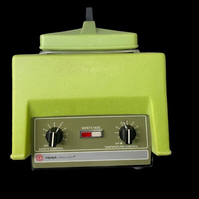 Vtg Fisher Scientific Company Versa-Bath 133 Science Lab Equipment Green Works
