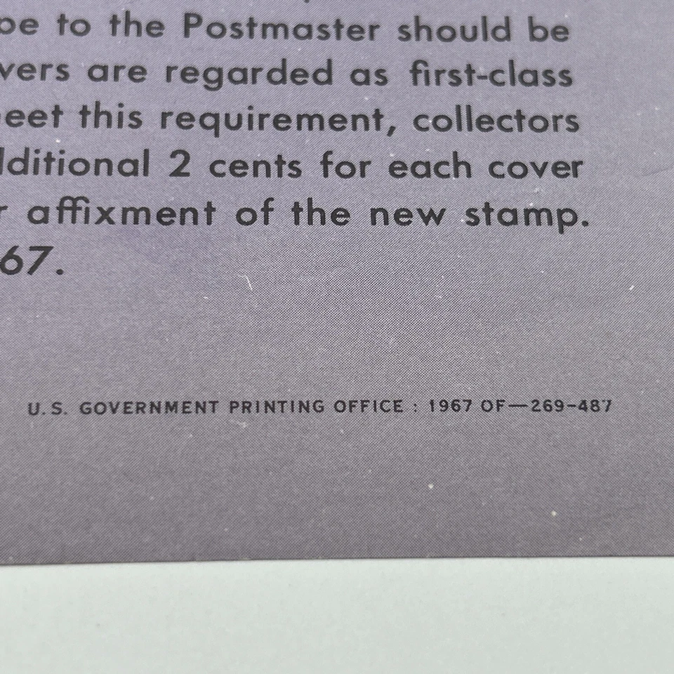 1967 3¢ Historian Francis Parkman Commemorative Postage Stamp FDC Advertising - Image 4 of 4