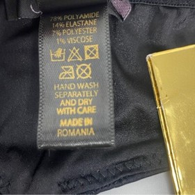 Agent Provocateur Ordella SOIREE Black Thong AP4 Large NWT $290