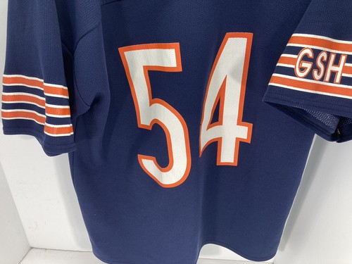 Chicago Bears Urlacher Logo Athletic Jersey Women Medium Blue Pullover Vintage - Picture 3 of 13