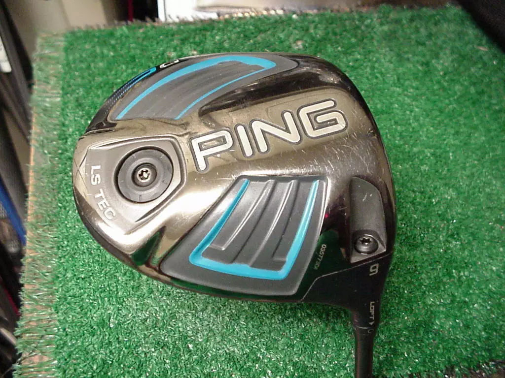 Nice Ping G Series LS Tec 9 degree Driver Aldila Tour Green Atx X