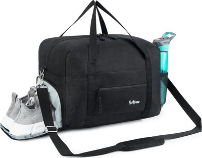 Sportsnew Sports Gym Bag with Shoes Compartment and Wet Pocket, Travel Duffel