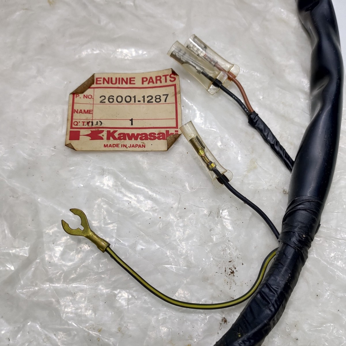 Kawasaki 100 Kh100 ELX El X Main Wiring Harness 26001-1287