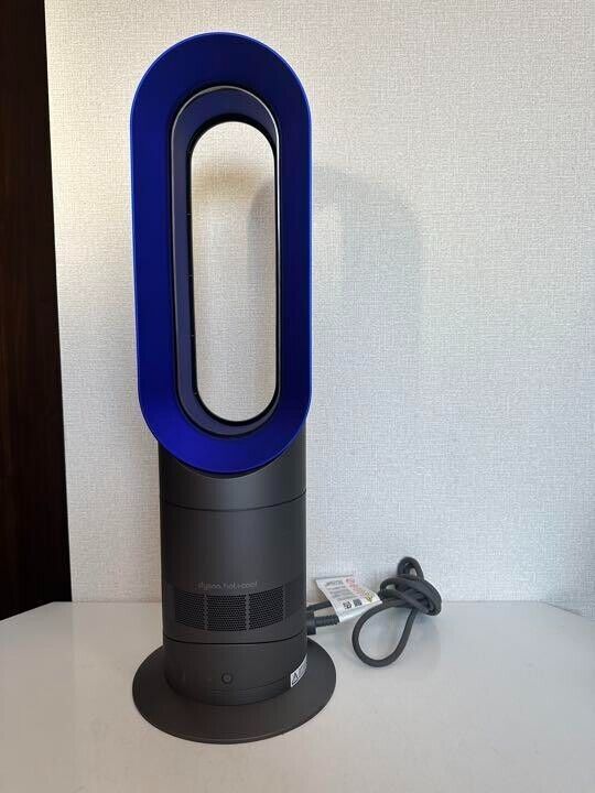 Dyson AM09 Hot+Cool Jet Focus Fan Heater - Iron/Blue used SEALED japan free  ship