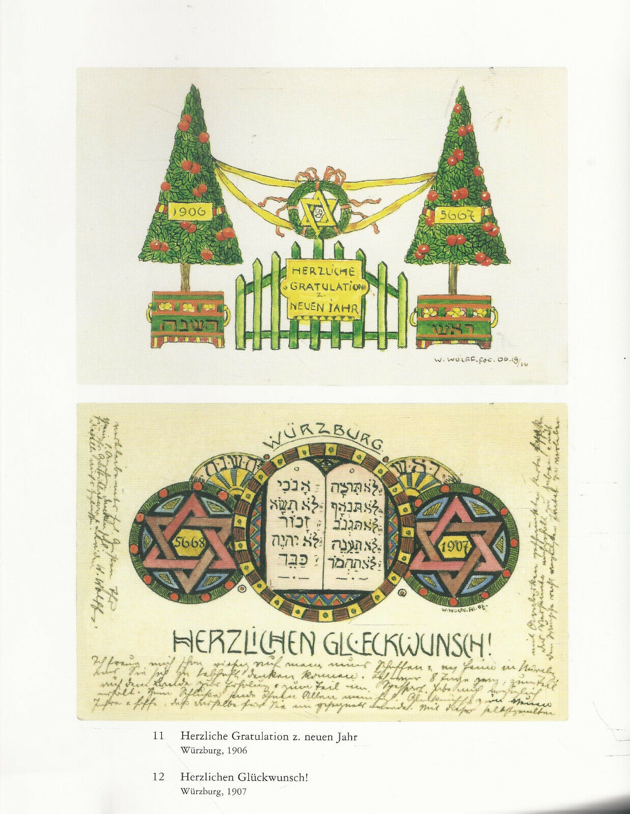 Die Welt der jüdischen Postkarten NEU & OVP Bernhard Purin