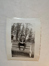 VTG WWII Photo Handsome Male Soldier, Army