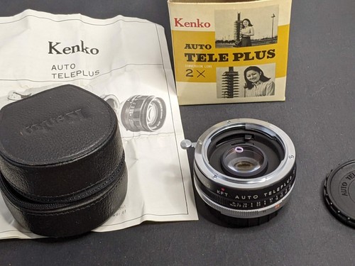 Kenko Auto Tele Plus 2x Conversion Lens For Nikon F Mount Vintage - Picture 2 of 10
