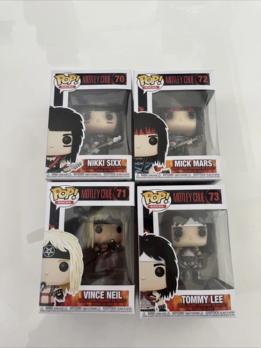 Motley Crue Funko Pop Set