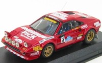 Best Model 1/43 Ferrari 308 Gtb 3 Andruet Targa Florio 1980 Statisches Modell