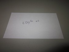 KATHLEEN DOYLE SIGNED AUTOGRAPHED 3X5 INDEX CARD INDIANA FEVER