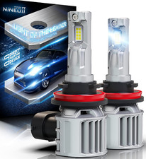 Nineo H11 H8 H9 LED Light Bulbs 70W 22000 Lumens 6500K Cool White (Pair)