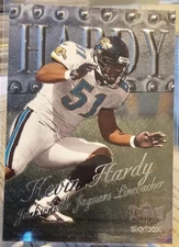 1999 Skybox Metal Universe Kevin Hardy #130 Jacksonville Jaguars