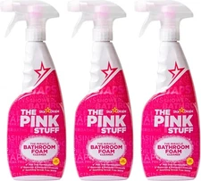 Stardrops - The Pink Stuff - The Miracle Bathroom Foam Cleaner 750ml 3-Pack