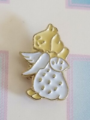 NEW BY AUTOM ANGEL BROOCH PIN VINTAGE 1998 BEAUTIFUL LITTLE PIN PINBACK ...