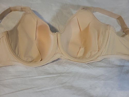Wacoal Basic Beauty Spacer BH 853192 Gr. 32DDD Beige Kontur Vollfigur - Bild 9 von 11