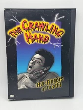 The Crawling Hand 1963 DVD 2001 Rhino Snap Case Cult Space Sci-fi Horror Movie