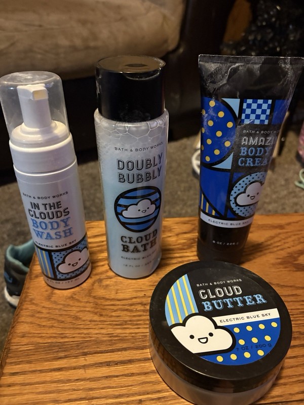 Bath And Body Works In The Clouds Body Wash Cloud Butter Cloud Bath Amazing BC