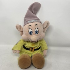Snow White Seven Dwarfs Dopey Plush Disney Store 12 inch Stuffed Soft Doll Toy