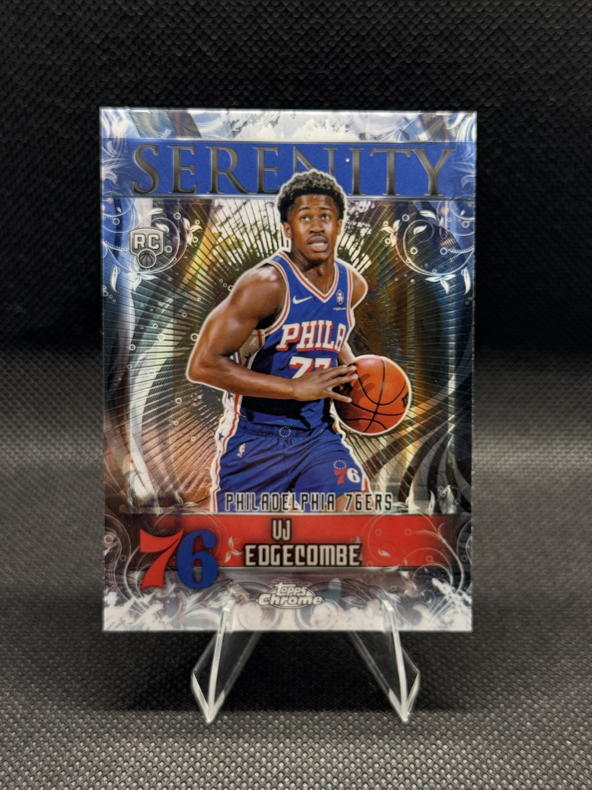 2025 Topps Chrome VJ Edgecombe Serenity