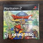 Dragon Quest VIII 8: Journey of the Cursed King Demo Disc Sony PS2 NEW SEALED