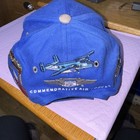 Commemorative Air Force Bomber Command Hook & Loop Embroidered Blue  Hat Cap New — photo 3