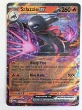 Salazzle ex Holo Double Rare ME03: Perfect Order 016/088 NM Pokemon TCG