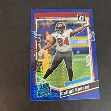 2023 Panini Optic Blue Mojo #295 Calijah Kancey