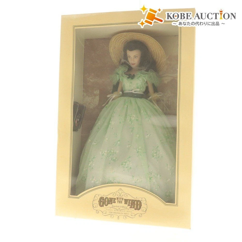 FRANKLIN MINT Vom Winde verweht Scarlett OHara Vivien Leigh Vinyl Puppenkiste