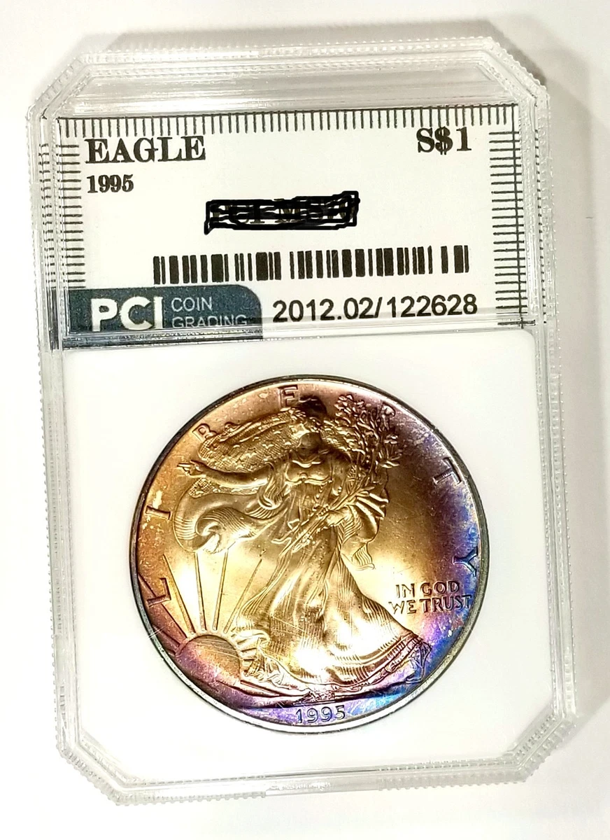 American Eagle Uncertified 1995 Silver Bullion Coins for sale | eBay