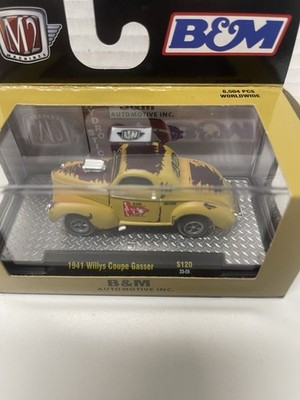M2 MACHINE B&M 1941 WILLYS COUPE GASSER ORIELLY EXCLUSIVE S120 | eBay