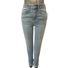 NWT We The Free Free People Skinny Raw Hem Jeans Women's Size 24