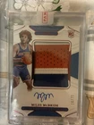 Miles McBride Autograph Rookie Patch RPA National Treasure On Card /75