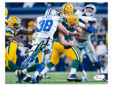Jeff Heath Signed Dallas Cowboys 8.5x11 Photo (JSA COA)