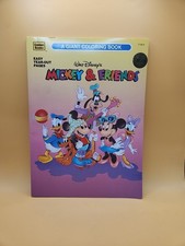 Mickey and Friends Coloring Book- Never Used
