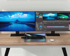 MULTI DISPLAY DOCKING STATION by HYPER, HyperDrive 4K, 13-14" MacBook Air/Pro