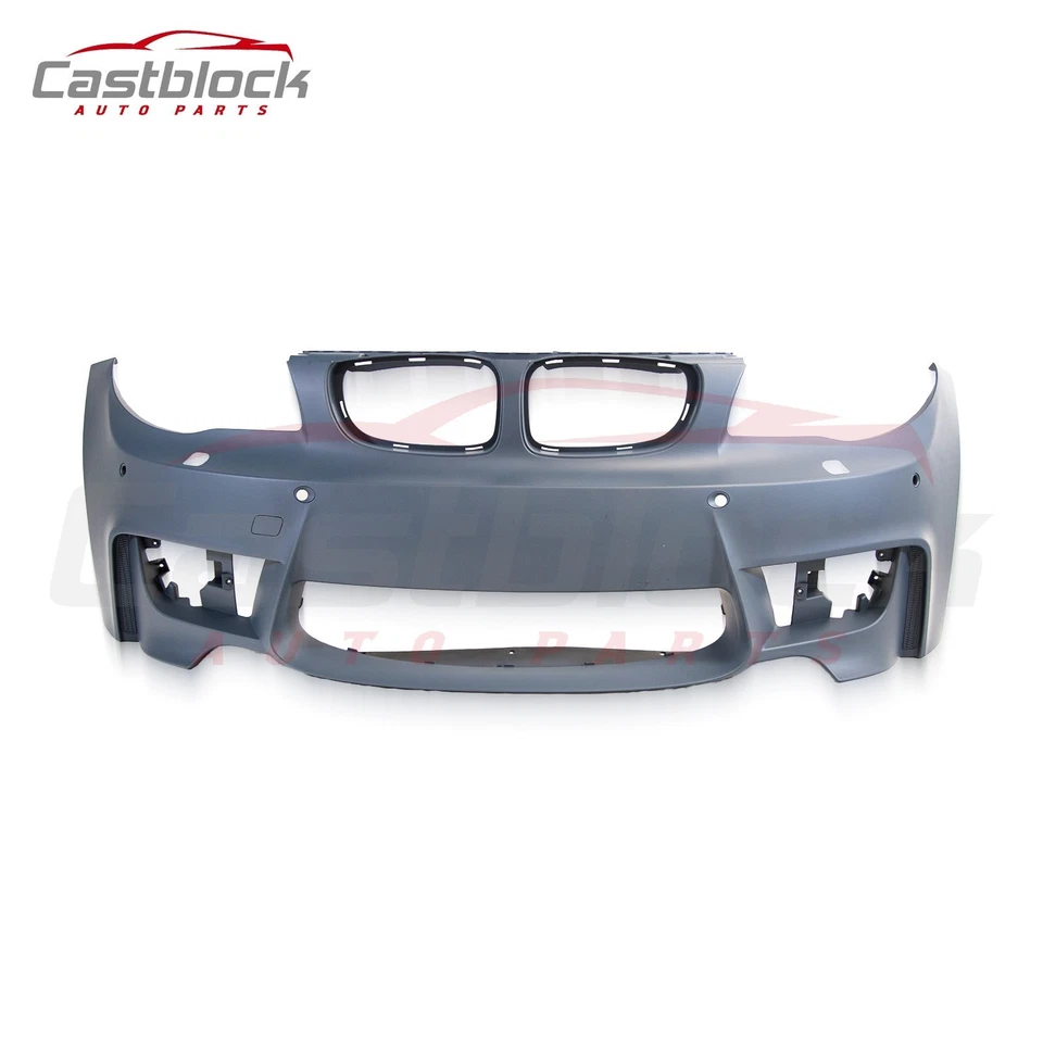 Parachoques delantero estilo 1M para BMW E82 E88 125i 128 2008-2013 con luces antiniebla Foto 4 de 4