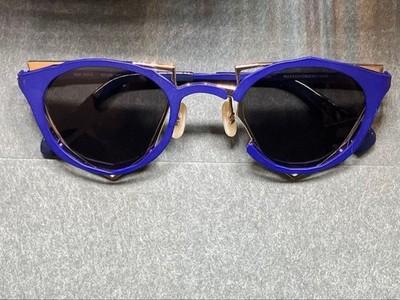 - Masahiro Maruyama MM-0045 Navy Color Eyewear Made in Japan -