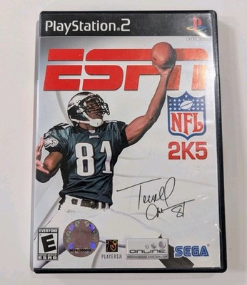ESPN NFL 2K5 (PS2, 2004), PlayStation 2 Football Video Game, Complete CIB