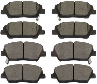 MAGMA Ceramic Front Rear Set Brake Pads For 2023 Hyundai Kona 2.0L L4 7FOV4N