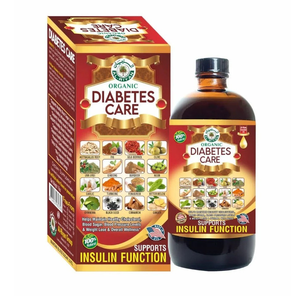 100% Organic DIABETES CARE By AL RIYAN , FREE SHIPPING