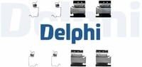 Delphi LX0313 ZubehöRsatz FüR Scheibenbremsbelag ZubehöRsatz Bremsbelag