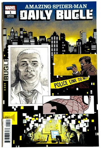AMAZING SPIDER-MAN DAILY BUGLE #1 DECLAN SHALVEY 1:50 VARIANT 2020 MARVEL NM