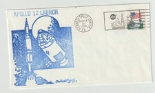 Apollo 12-Launch of the 2nd Moon Mission Landing, 11/14/1969 from KSC