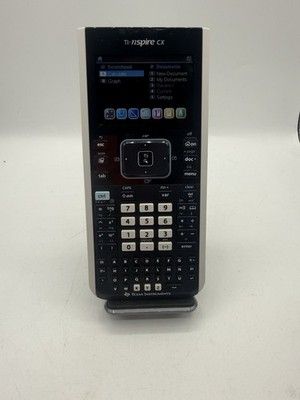 Texas Instruments TI-Nspire CX CAS Graphing Calculator LCD Display Programmable