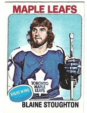 1975 OPC #265 BLAINE STOUGHTON ROOKIE MINT - HIGH GRADE CARD !!!. rookie card picture