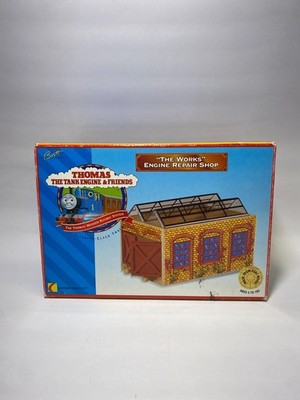 Learning Curve Thomas & Friends Wooden Railway The Works Engine Repair Shop NEW!