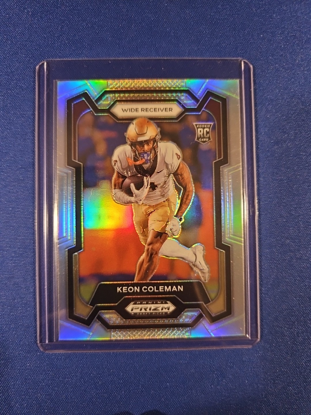 2024 Panini Prizm Draft Picks - Keon Coleman #120 Silver Prizm (RC)