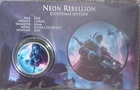 2025 Santa Neon Rebellion Colorized 1 Gram .999 Silver Carded Capsule