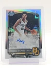 MICHAEL RATAJ 2025-26 BOWMAN CHROME U 1ST REFRACTOR AUTO /499 #CPA-MR Q7302